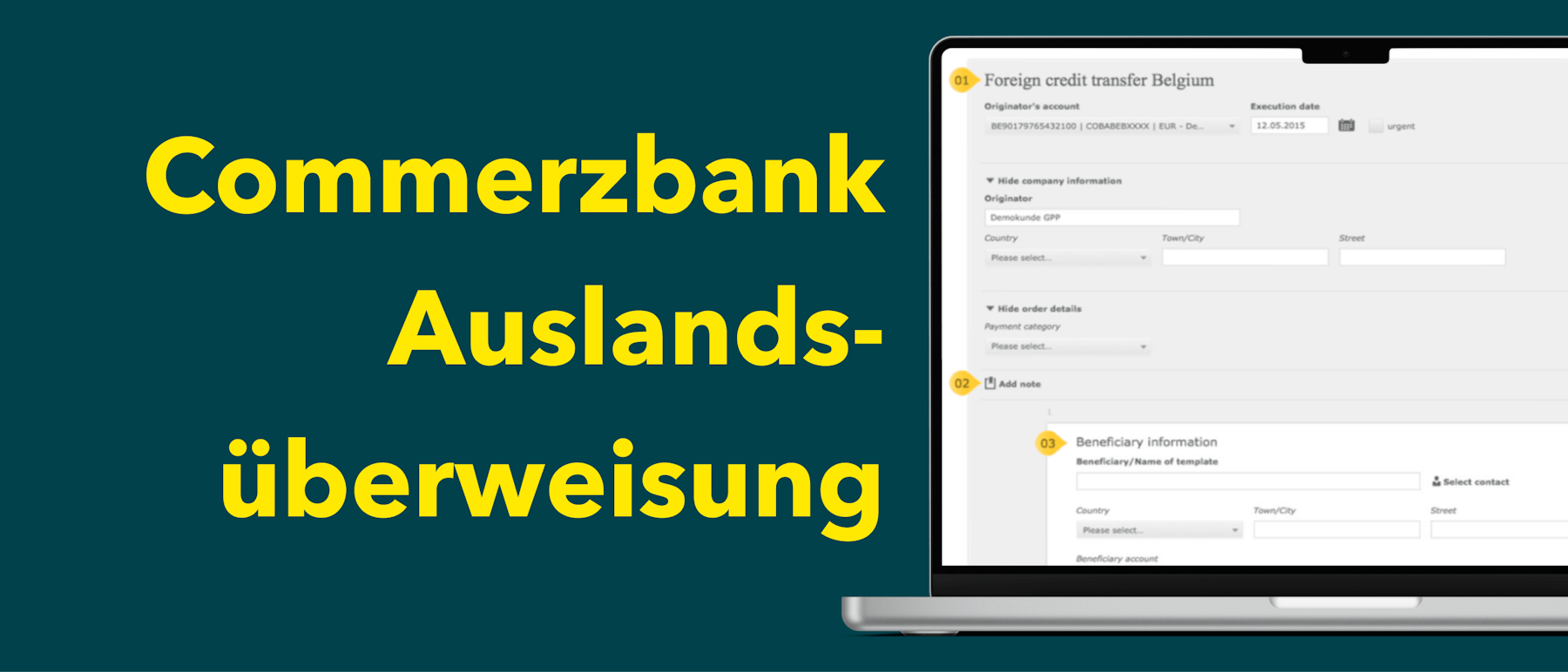 Auslandsüberweisung Commerzbank: Kosten, Dauer und Alternativen